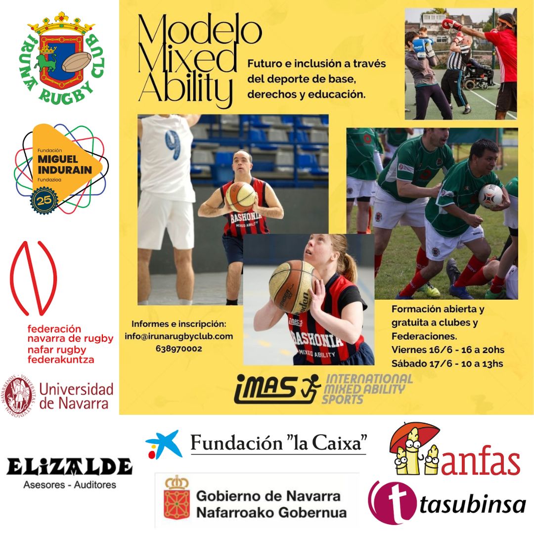 Formaci&oacute;n en deporte inclusivo MODELO MIXED ABILITY